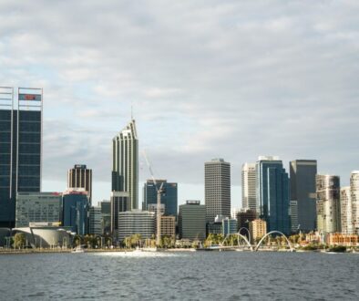 Perth CBD skyline representing local SEO and digital marketing services in Perth