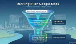local SEO Perth search funnel infographic