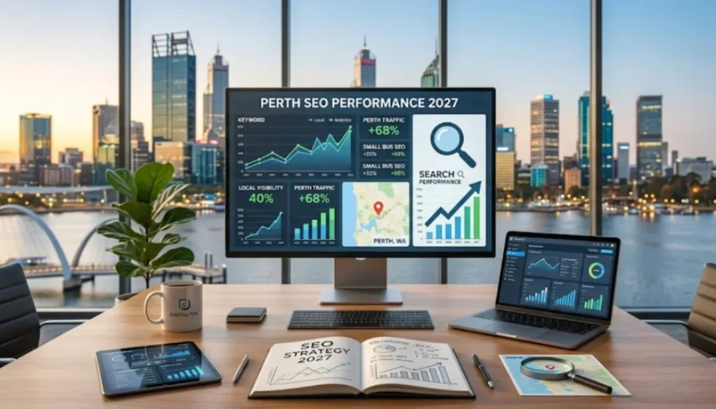 Small business SEO Perth dashboard strategy and growth analytics